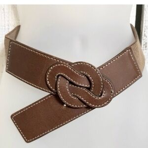 Unavailable -Banana Republic Y2K Boho Belt Brown Leather Buckle Womens Size X